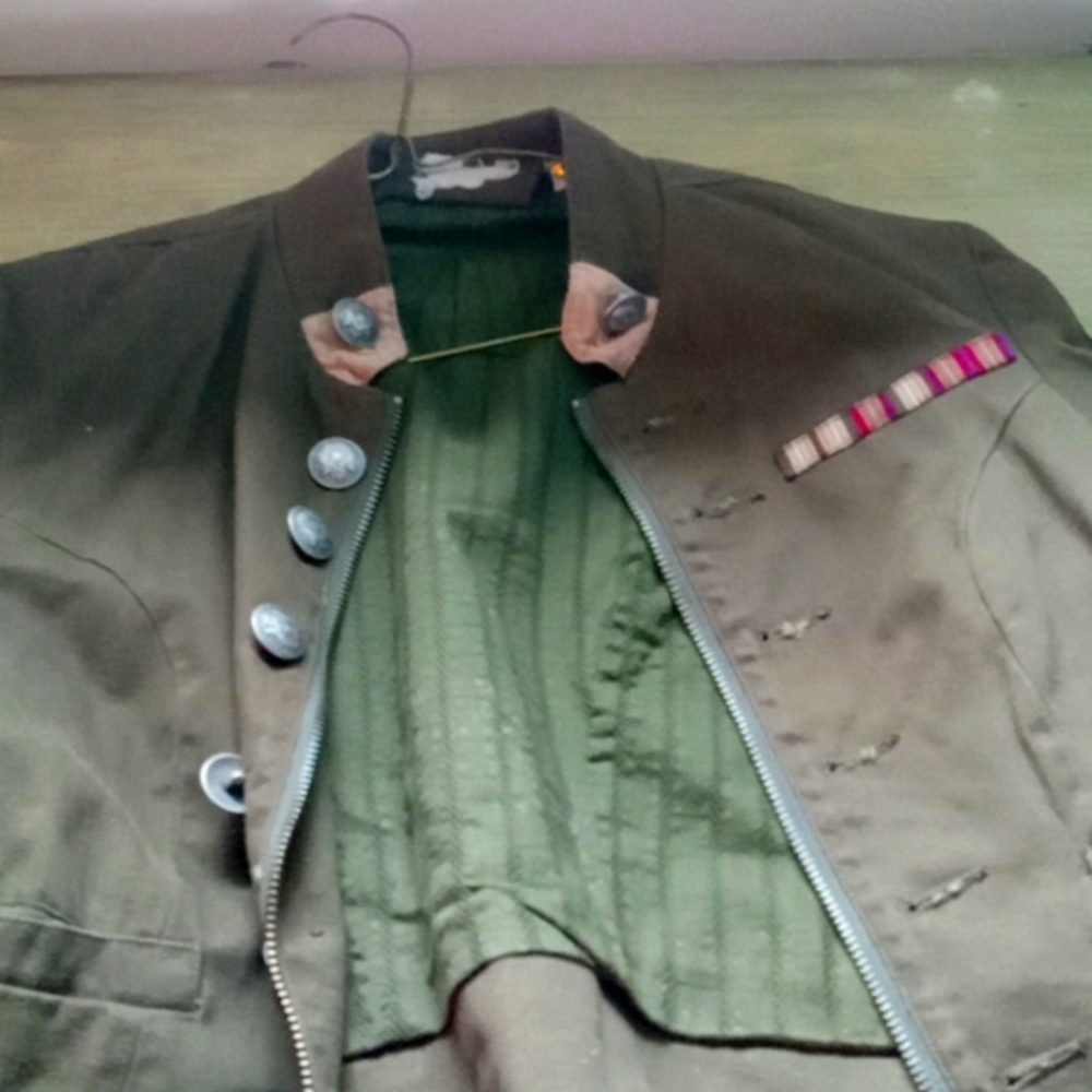 GREEN  DESIGNER JACKET